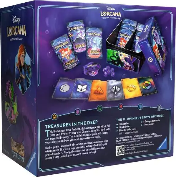 Ravensberger Matratzen Disney Lorcana: Ursula's Return - Illumineer's Trove (Englisch) Online Shopping