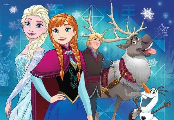 Ravensberger Matratzen Kinderpuzzle ab 4 Jahren - Frozen - Nordlichter - 24 Teile Exklusivangebot
