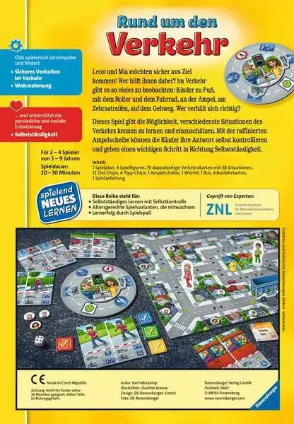 Ravensberger Matratzen Rund um den Verkehr - Kinderspiel ab 5 Jahren Muttertagsangebot