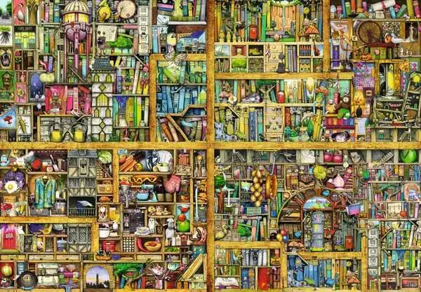 Ravensberger Matratzen Puzzle 18000 Teile - Magisches Bücherregal XXL Heißer Verkauf