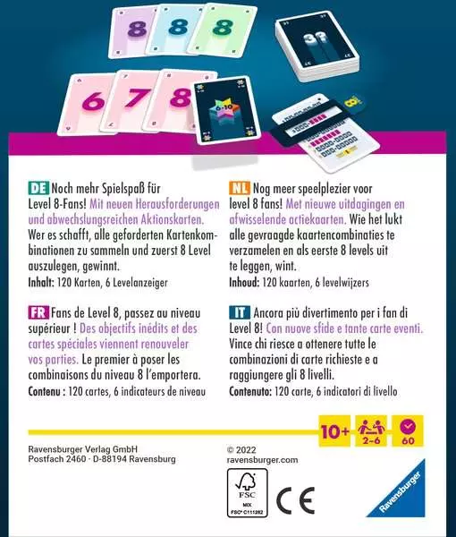 Ravensberger Matratzen Level 8® Master - Spiel ab 10 Jahren Große Rabatte