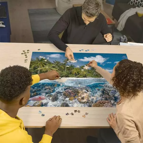 Ravensberger Matratzen Puzzle 2000 Teile - Ein Tauchgang auf den Malediven Tägliche Deals