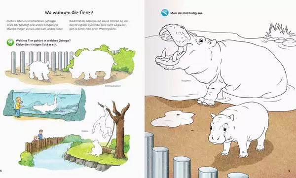 Ravensberger Matratzen Ravensburger Wieso? Weshalb? Warum? aktiv-Heft: Im Zoo Sonderangebote