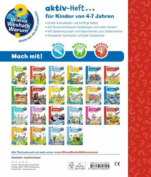 Ravensberger Matratzen Ravensburger Wieso? Weshalb? Warum? aktiv-Heft: Piraten Tiefpreis