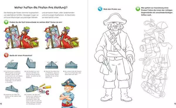 Ravensberger Matratzen Ravensburger Wieso? Weshalb? Warum? aktiv-Heft: Piraten Tiefpreis