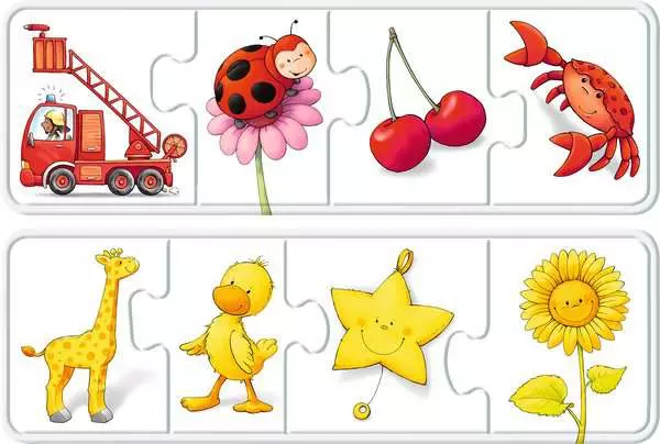 Ravensberger Matratzen Kinderpuzzle ab 2 Jahren - Alle meine Farben - 4 Teile Zeitbegrenzte Promotion