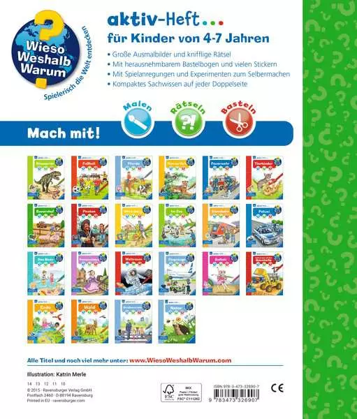 Ravensberger Matratzen Ravensburger Wieso? Weshalb? Warum? aktiv-Heft: Bauernhof Bis zu 65% Rabatt