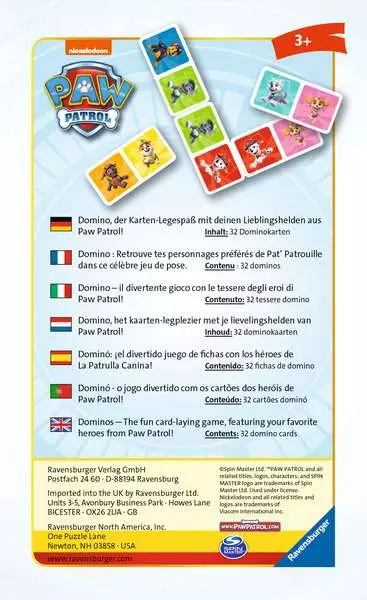 Ravensberger Matratzen Paw Patrol Domino - Reisespiel ab 3 Jahren Riesige Rabatte