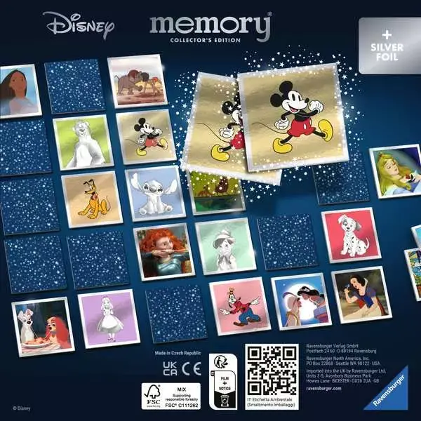 Ravensberger Matratzen Collector's memory® Walt Disney - Spiel ab 6 Jahren 50% Rabatt mit kostenlosem Versand