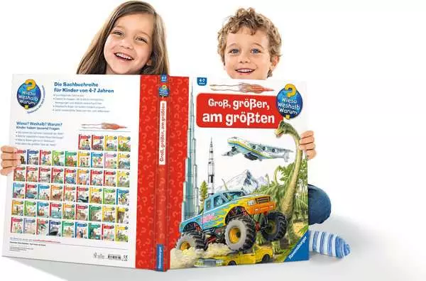 Ravensberger Matratzen Ravensburger Wieso? Weshalb? Warum?: Groß, größer, am größten (Riesenbuch) Black Friday Preise