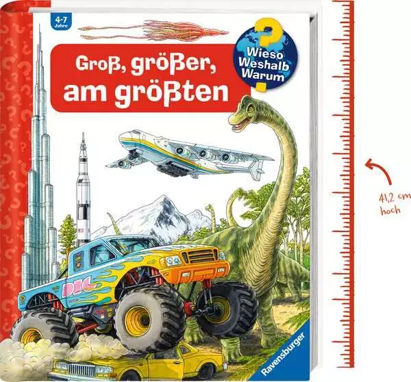 Ravensberger Matratzen Ravensburger Wieso? Weshalb? Warum?: Groß, größer, am größten (Riesenbuch) Black Friday Preise