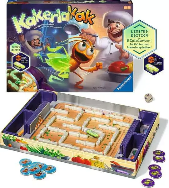 Ravensberger Matratzen Kakerlakak Glow in the dark - Kinderspiel ab 5 Jahren Günstiger Verkauf