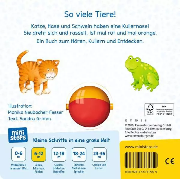 Ravensberger Matratzen ministeps: Alle meine Kullertiere Fabrikverkauf