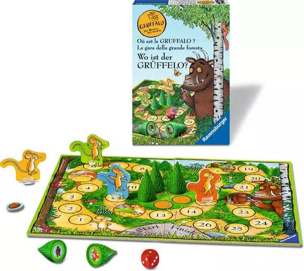 Ravensberger Matratzen Wo ist der Grüffelo? - Kinderspiel ab 4 Jahren Versandkostenfrei