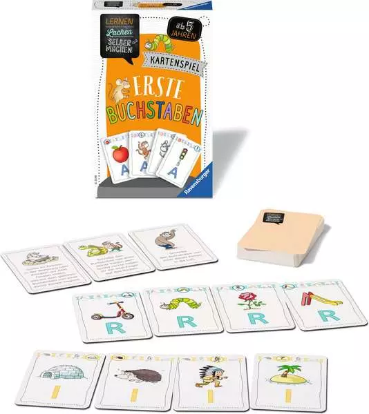 Ravensberger Matratzen Lernen Lachen Selbermachen: Erste Buchstaben - Kartenspiel ab 5 Jahren Begrenztes Angebot