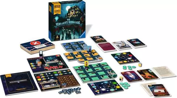 Ravensberger Matratzen Mystery Games – Der verfluchte Geburtstag - Spiel ab 12 Jahren Cyber Monday
