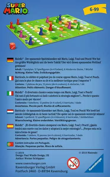 Ravensberger Matratzen Super Mario™ Malefiz® - Reisespiel ab 6 Jahren Jubiläumsangebot