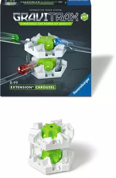 Ravensberger Matratzen GraviTrax PRO Carousel - Kugelbahn-Erweiterung für Kinder ab 8 Jahren Super Sparpreis