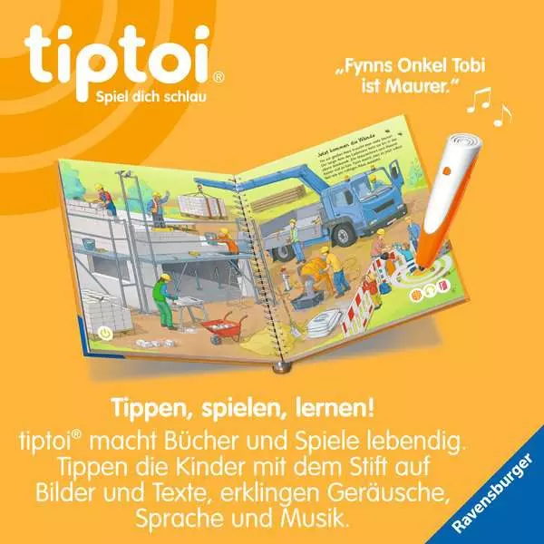 Ravensberger Matratzen tiptoi® Mein Wörter-Bilderbuch Baustelle Bis zu 65% Rabatt