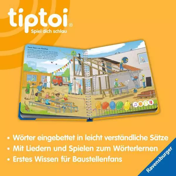 Ravensberger Matratzen tiptoi® Mein Wörter-Bilderbuch Baustelle Bis zu 65% Rabatt