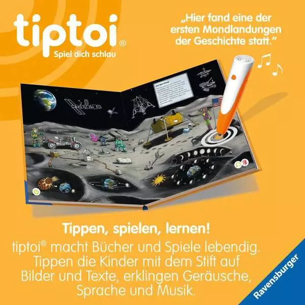 Ravensberger Matratzen tiptoi® Der Weltraum: Raumfahrt, Sterne und Planeten Kostenloser Versand international