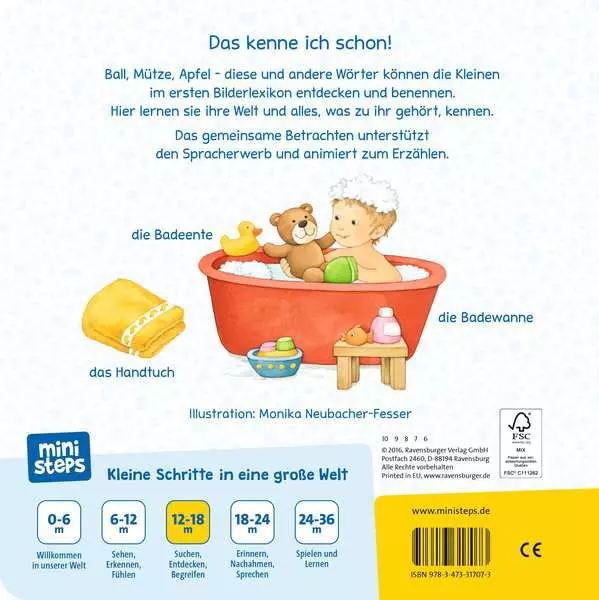 Ravensberger Matratzen ministeps: Mein allererstes Bilderlexikon Begrenzt auf 3 Tage