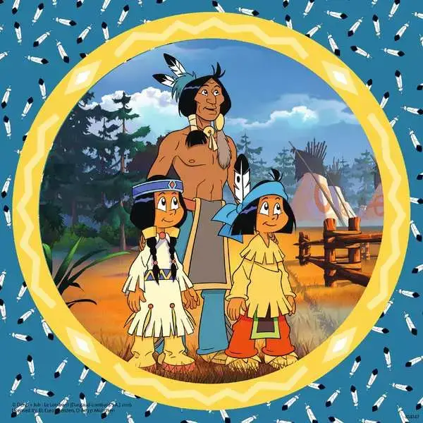 Ravensberger Matratzen Kinderpuzzle ab 5 Jahren - Yakari, der tapfere Indianer - 49 Teile Black Friday Preise