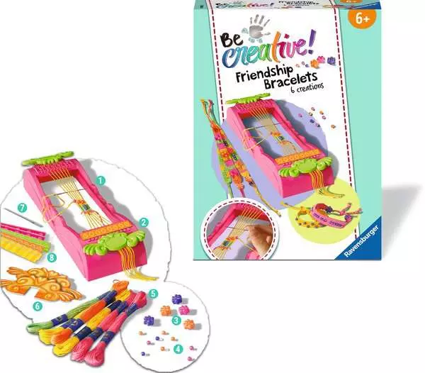 Ravensberger Matratzen BeCreative Freundschaftsbändchen - Bastelset für Kinder ab 6 Jahren Im Verkauf
