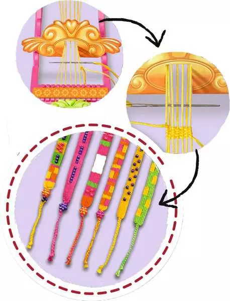 Ravensberger Matratzen BeCreative Freundschaftsbändchen - Bastelset für Kinder ab 6 Jahren Im Verkauf