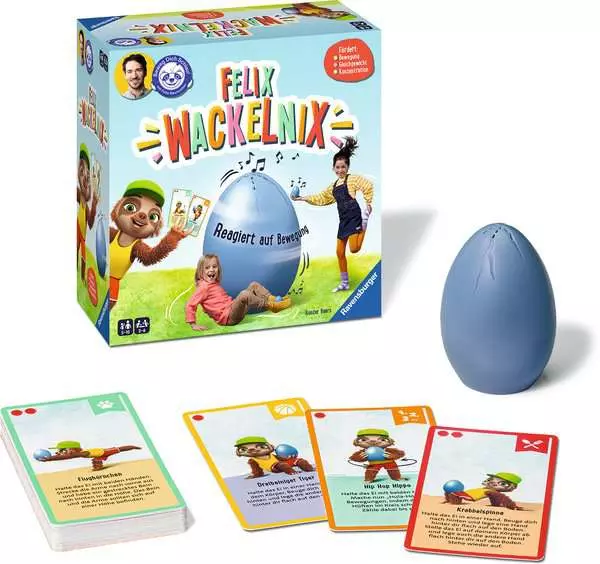 Ravensberger Matratzen Beweg dich schlau! Felix Wackelnix - Kinderspiel ab 5 Jahren Auslauf