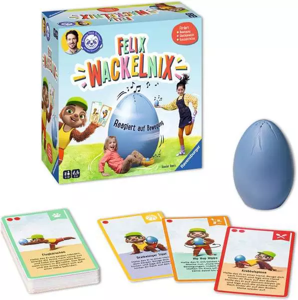 Ravensberger Matratzen Beweg dich schlau! Felix Wackelnix - Kinderspiel ab 5 Jahren Auslauf