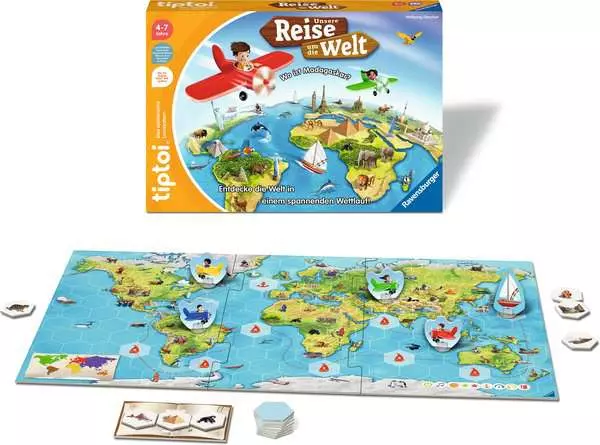 Ravensberger Matratzen tiptoi® Unsere Reise um die Welt - Lernspiel ab 4 Jahren Hotsell