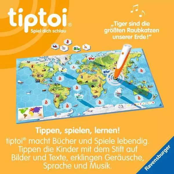 Ravensberger Matratzen tiptoi® Unsere Reise um die Welt - Lernspiel ab 4 Jahren Hotsell