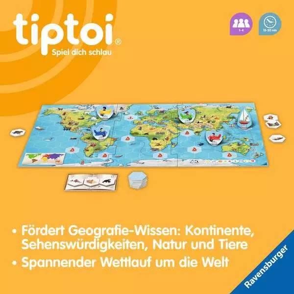 Ravensberger Matratzen tiptoi® Unsere Reise um die Welt - Lernspiel ab 4 Jahren Hotsell