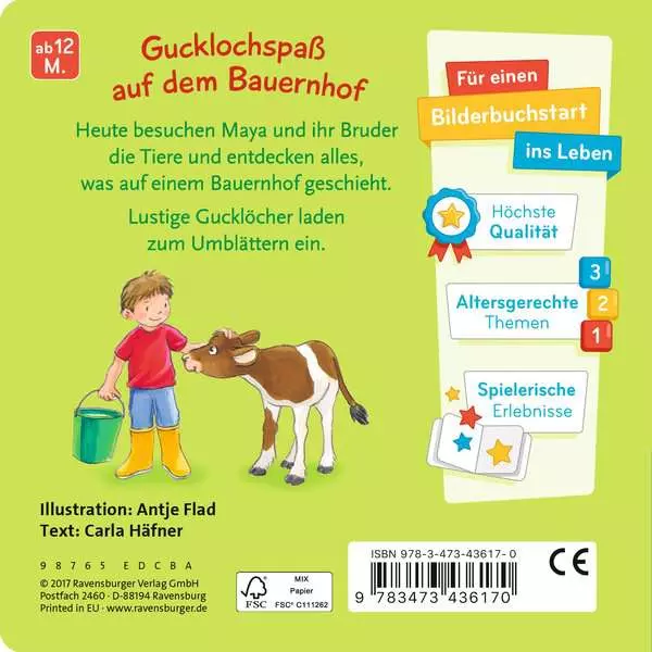 Ravensberger Matratzen Mein Bauernhof Gucklochbuch Günstiger Verkauf