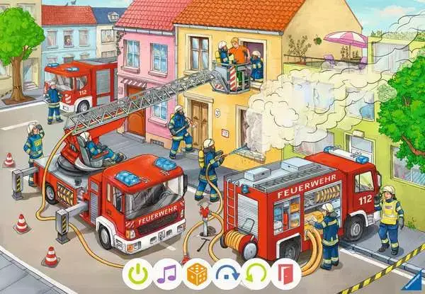 Ravensberger Matratzen Kinderpuzzle ab 3 Jahren - tiptoi® Puzzle für kleine Entdecker: Rettungseinsatz - 12 Teile Günstig kaufen