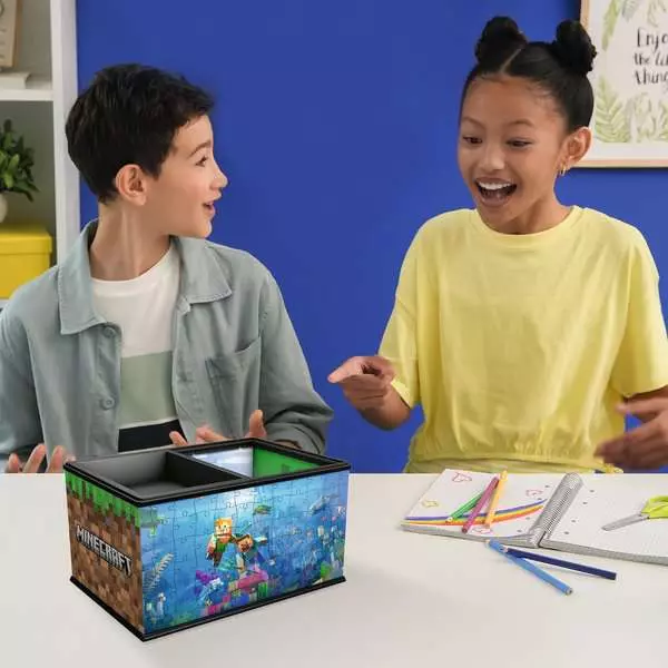 Ravensberger Matratzen 3D Puzzle Aufbewahrungsbox - Minecraft Exklusivangebot