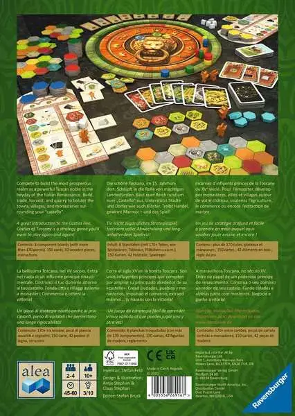 Ravensberger Matratzen The Castles of Tuscany - Spiel ab 10 Jahren Saisonschlussverkauf