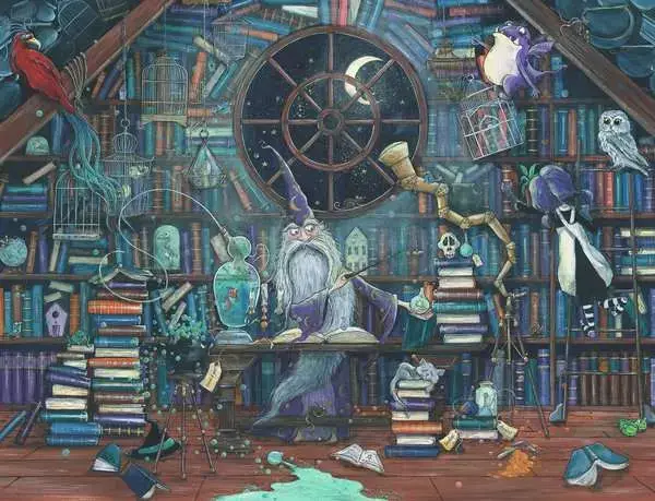 Ravensberger Matratzen Puzzle 2000 Teile - Der Zauberer Merlin Letzte 3 Tage