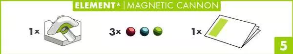 Ravensberger Matratzen GraviTrax Element Magnetic cannon - Kugelbahn-Erweiterung für Kinder ab 8 Jahren Letzte 2 Tage
