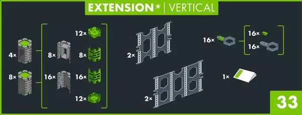 Ravensberger Matratzen GraviTrax PRO Extension Vertical - Kugelbahn-Erweiterung für Kinder ab 8 Jahren Bis zu 50% Rabatt