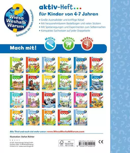 Ravensberger Matratzen Ravensburger Wieso? Weshalb? Warum? aktiv-Heft: Straßenverkehr Riesige Rabatte