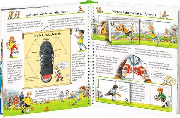 Ravensberger Matratzen Ravensburger Wieso? Weshalb? Warum?, Band 35: Rund um den Fußball 50% Rabatt mit kostenlosem Versand