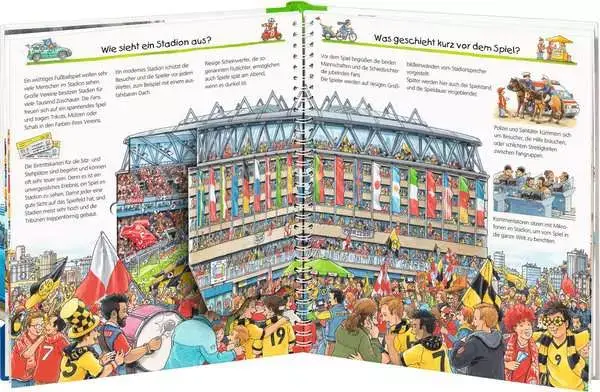 Ravensberger Matratzen Ravensburger Wieso? Weshalb? Warum?, Band 35: Rund um den Fußball 50% Rabatt mit kostenlosem Versand