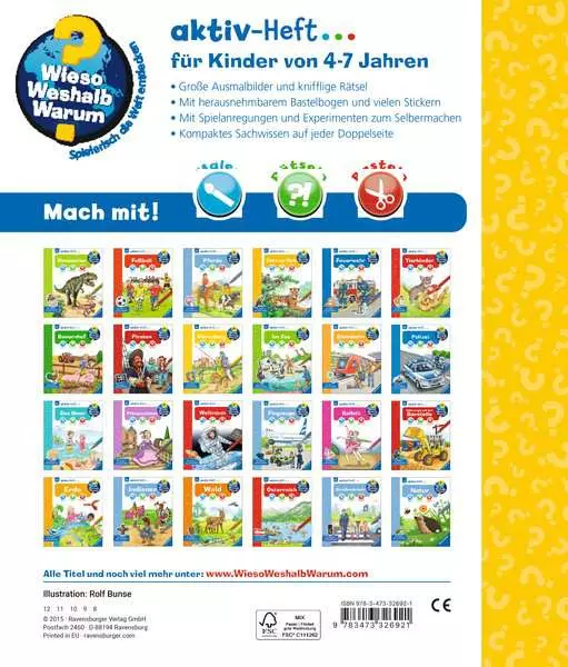 Ravensberger Matratzen Ravensburger Wieso? Weshalb? Warum? aktiv-Heft: Ritterburg Kostenloser Versand international