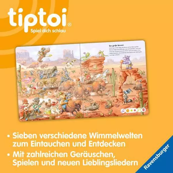 Ravensberger Matratzen tiptoi® Die große Wimmelreise der Tiere Fabrikladen