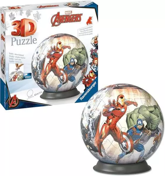 Ravensberger Matratzen 3D Puzzle Ball Marvel Avengers Outlet
