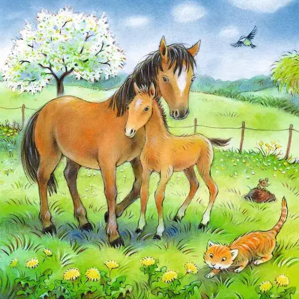 Ravensberger Matratzen Kinderpuzzle ab 5 Jahren - Kuschelzeit - 49 Teile Verkauf