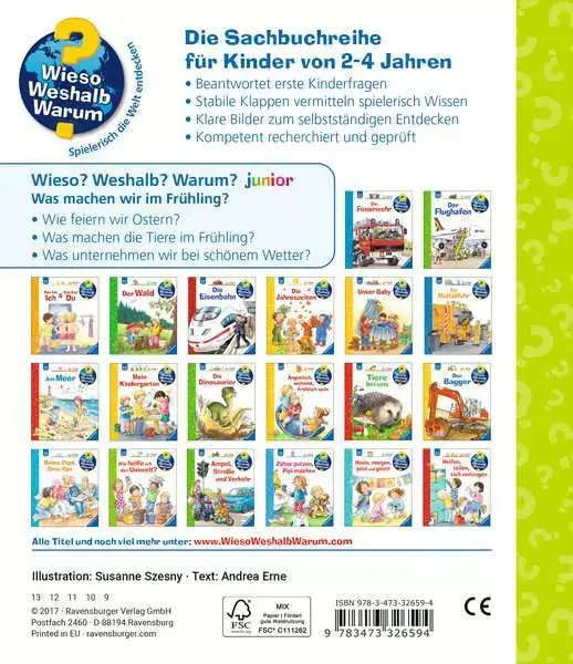 Ravensberger Matratzen Ravensburger Wieso? Weshalb? Warum? junior, Band 59: Was machen wir im Frühling? Schlussverkauf