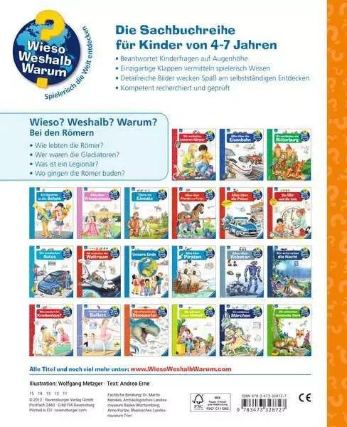 Ravensberger Matratzen Ravensburger Wieso? Weshalb? Warum?, Band 30: Bei den Römern Fabrikverkauf